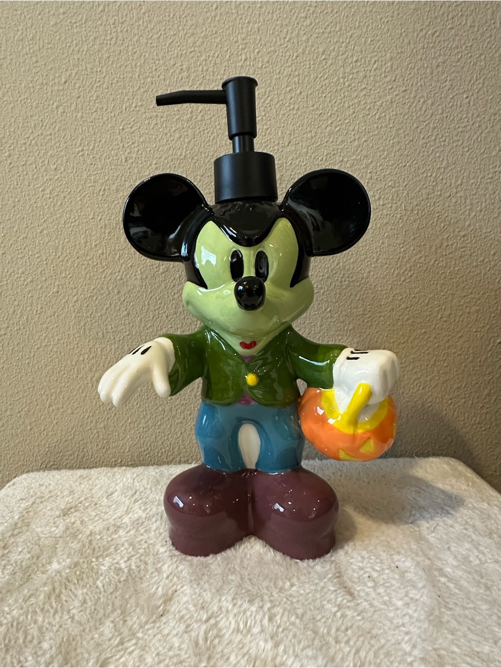 Disney Mickey Mouse Frankenstein Halloween Soap Lotion Pump Dispenser NEW